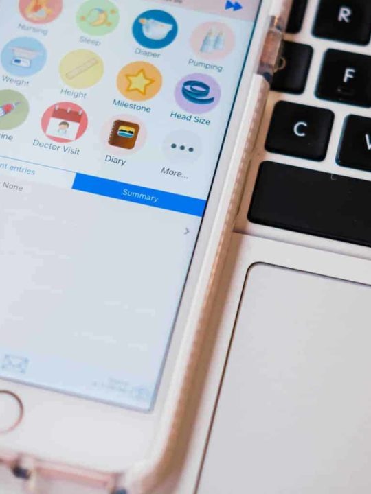 My favorite baby care tracking app - momtechblog.com