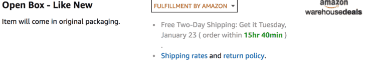 Can You Trust Amazon Warehouse Deals What Is Amazon Used Like New 