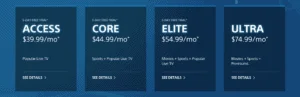 Playstation Vue Pricing
