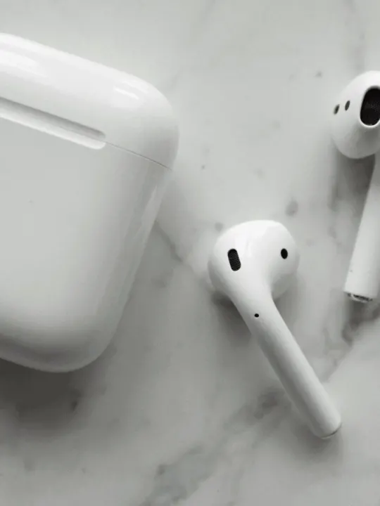 AirPods with Peloton Bike