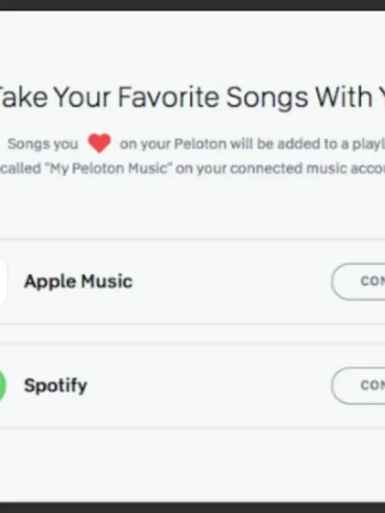 connect peloton to spotify